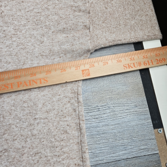 Tuckernuck Clayton Long Sleeve Knit Polo Tan Size XL/XXL Linen Blend - Picture 11 of 13